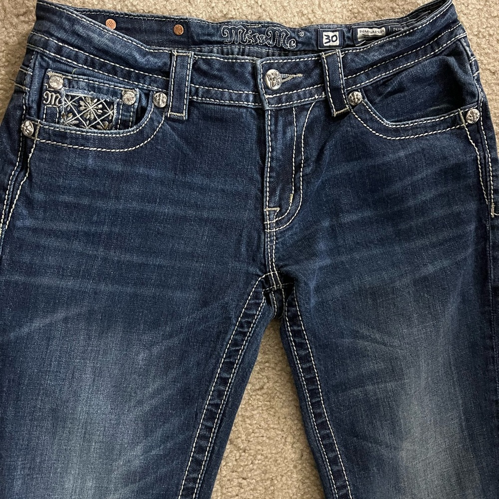 Miss Me Signature Skinny Jeans -Women’s 30